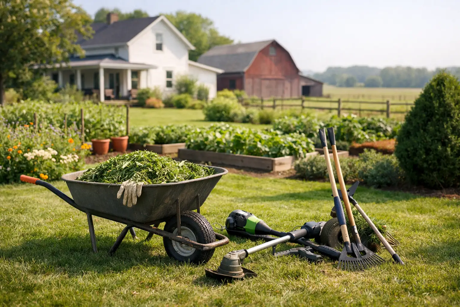 Rural Property Garden Maintenance That Lasts